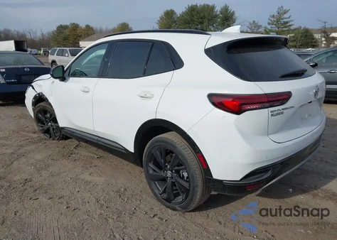 2022 Buick Envision Fwd Essence из США, поврежденный, VIN LRBFZNR42ND142318
